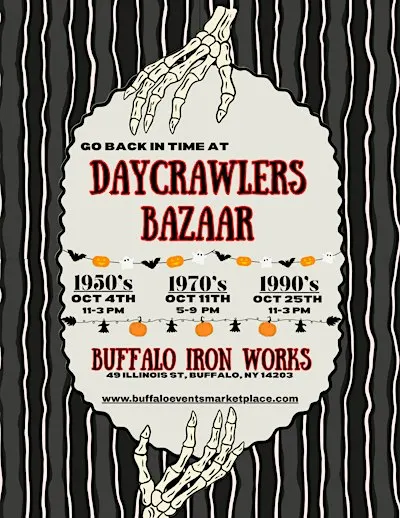 DAYCRAWLERS BAZAAR HALLOWEEN EXTRAVAGANZA