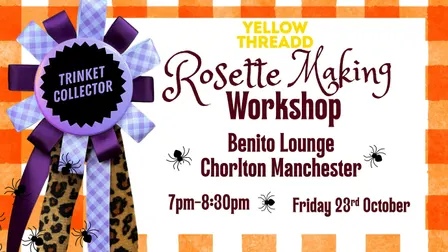 Rosette Making Workshop- Spooky Edition