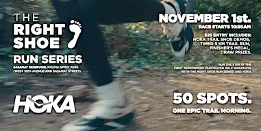 The Right Shoe x HOKA Trail 5 km: Race for Fun!