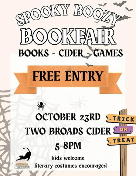 Spooky Boozy Bookfair