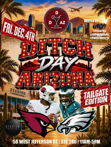 DITCH DAY ARIZONA EP.1 (EAGLES VS CARDINALS)