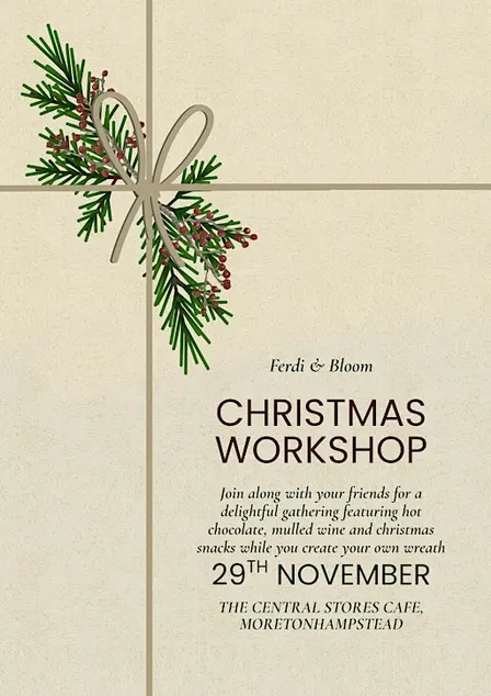 Christmas Wreath Workshop