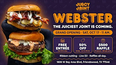 Juicy Joint Webster, Tx Grand Opening