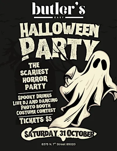 Halloween Party and Costume Contest at Butler's Easy