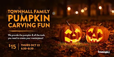 Townhall Ohio City Family Pumpkin Carving!