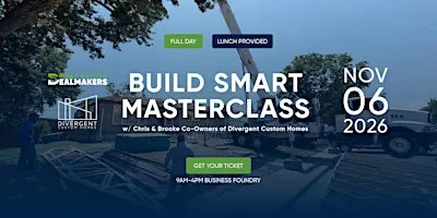 Build Smart Masterclass