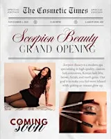 SCORPION BEAUTY'S OFFICIAL GRAND OPENING PARTY