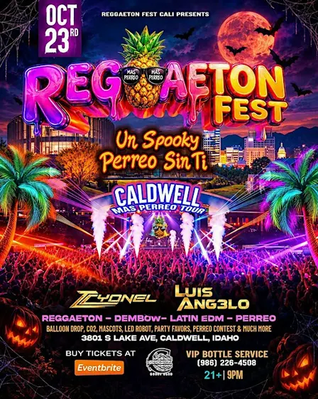 REGGAETON FEST CALDWELL - Un Spooky Perreo Sin TI