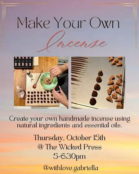 Make Your Own Incense Workshop