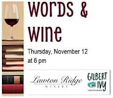 Words & Wine at Lawton Ridge Winery