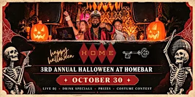 3rd Annual HOME Pretty Little Horrors Halloween Party