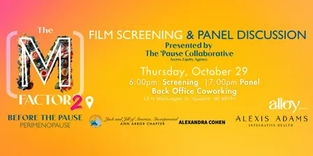 Before the Pause: A Menopause Screening & Community Conversation