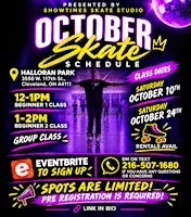 Roller skate lessons with Showtimes Skate Studio