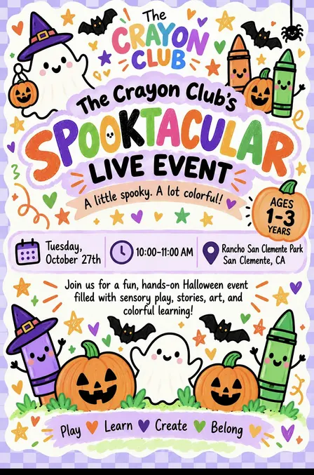 The Crayon Club’s Spooktacular Event