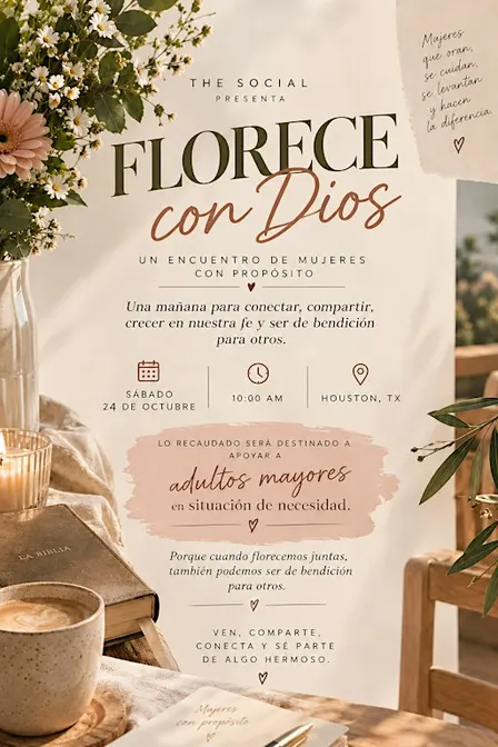 Florece con Dios