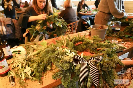 Christmas Wreath Making Evening at The Botanist Newcastle - Tue 1st Dec