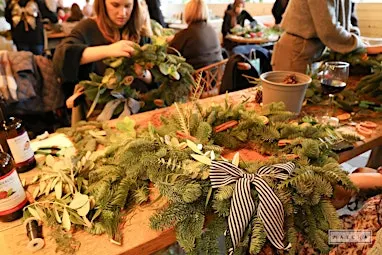 Christmas Wreath Making Evening at The Botanist Newcastle - Tue 1st Dec