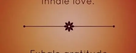 Breathing In Gratitude: A Healing Ceremony