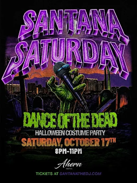 Santana Saturday Dance Of The Dead Halloween Costume Party