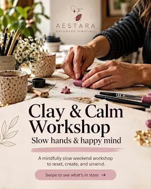 Clay & Calm Jewelry Workshop