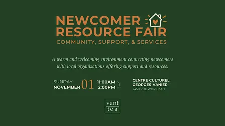 Newcomer Resource Fair: Community, Support & Services