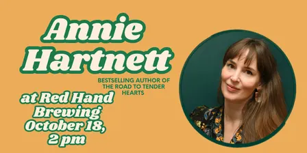 STANDING ROOM Annie Hartnett Book Talk at Red Hand Brewery
