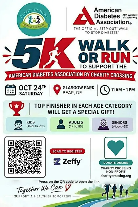 Join Us for the 5K Walk or Run to Stop Diabetes!