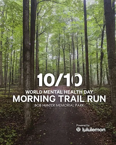 World Mental Health Day Trail Run