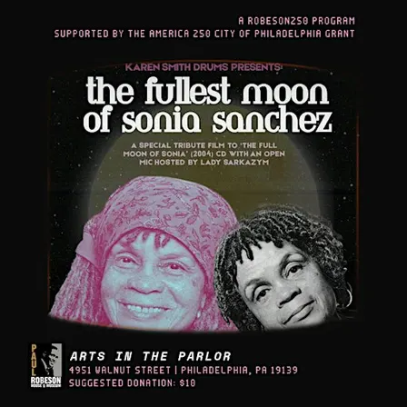 Arts in the Parlor: The Fullest Moon of Sonia Sanchez Documentary Screening