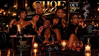 GHOE 100: Thursday Night All Black Ladies Night 30 + Event!!