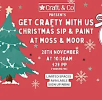 Christmas Sip and Paint Workshop