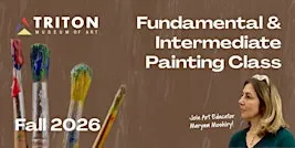 Fundamental and Intermediate Painting Class (Fall 2026 Oct/Nov)
