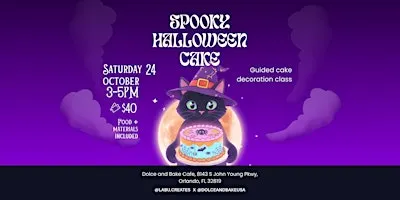 10/24 Spooky Cake Decoration Class
