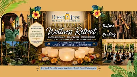 Autumn Immersive Wellness Morning Retreat at Bonnet Museum & Garden