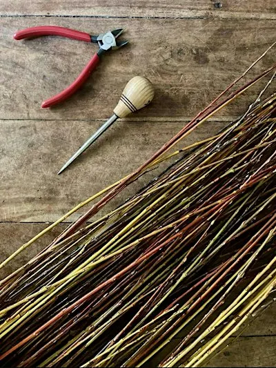 Festive family willow weaving workshop