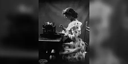 Write Together at the Typewriter Table