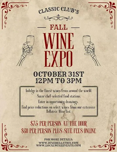 Classic Club Fall Wine Expo