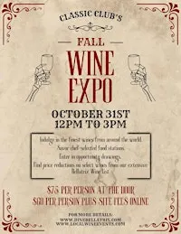 Classic Club Fall Wine Expo