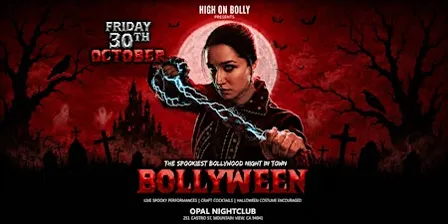 OCT 30  | FRI | BOLLYWOOD HALLOWEEN PARTY | BOLLYWEEN | MOUNTAIN VIEW