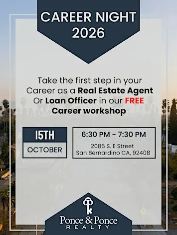 Career Night - Learn how to get your Mortgage or Real Estate License