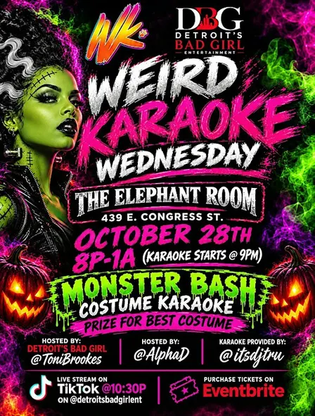 Monster Bash Costume Karaoke Party