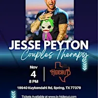 Jesse Peyton Presents Couples Therapy at Texas Hideout