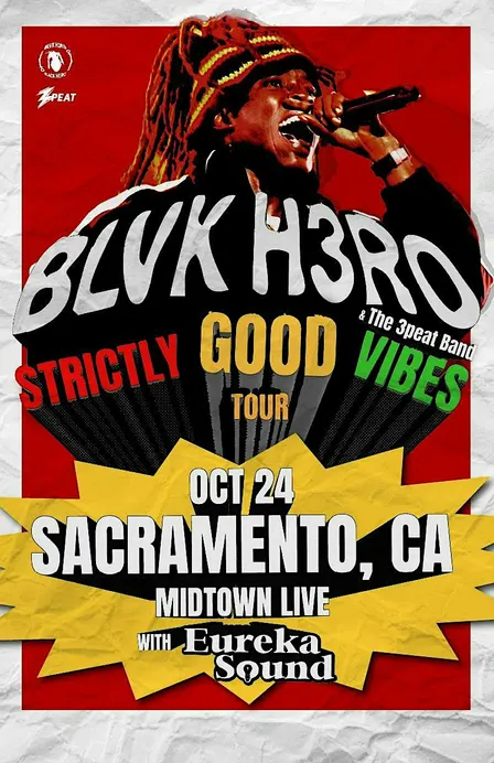 GRAMMY NOMINATED JAMAICAN REGGAE ARTIST BLVK H3RO & EUREKA SOUND