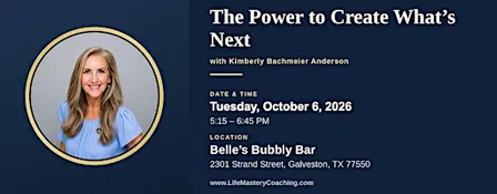 The Power to Create What's Next