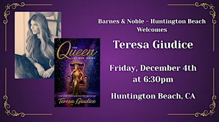 Teresa Giudice celebrates THE QUEEN OF NEW JERSEY at B&N - HB