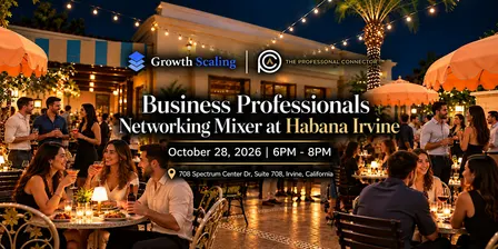 Business Professionals Networking Mixer at Habana Irvine | October 28, 2026
