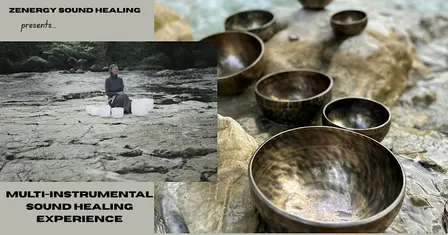 Multi-instrumental, deeply hypnotic Sound Healing Journey