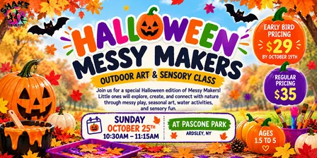 Halloween Outdoor Messy Makers Class