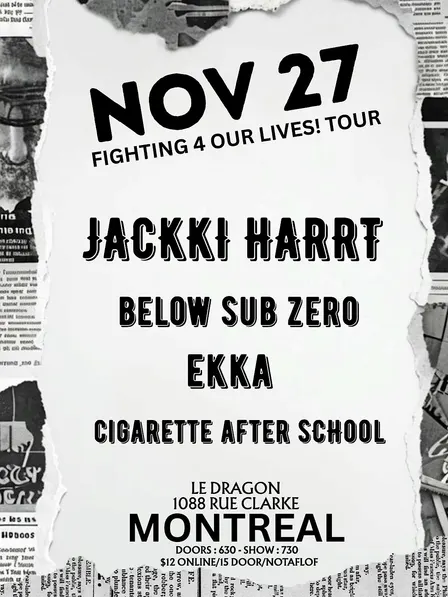 JACKKIHARRT/BELOWSUBZERO/EKKA/CIGARETTEAFTERSCHOOL