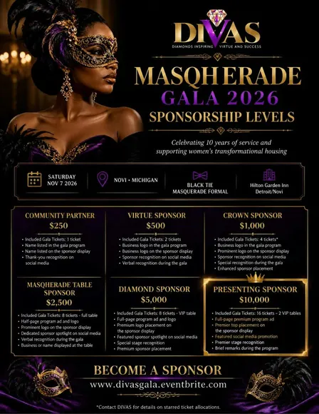 Sponsors and Donors - DIVAS MasqHERade Benefit Gala for Women's Housing